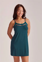 Load image into Gallery viewer, Fleur't Tuxedo Slip Chemise
