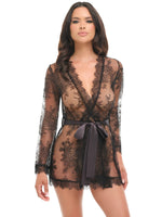Load image into Gallery viewer, Amour Short Lace Robe
