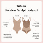 Load image into Gallery viewer, Boomba Backless Sculpt Bodysuit
