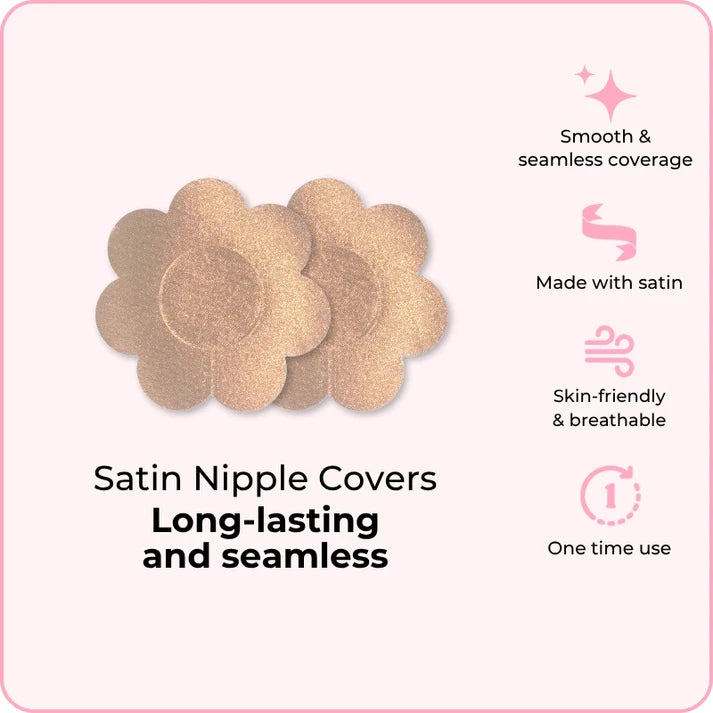 Boomba Satin Nipple Covers