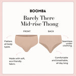 Load image into Gallery viewer, Boomba Barely There Mid-rise Thong

