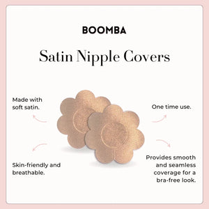 Boomba Satin Nipple Covers