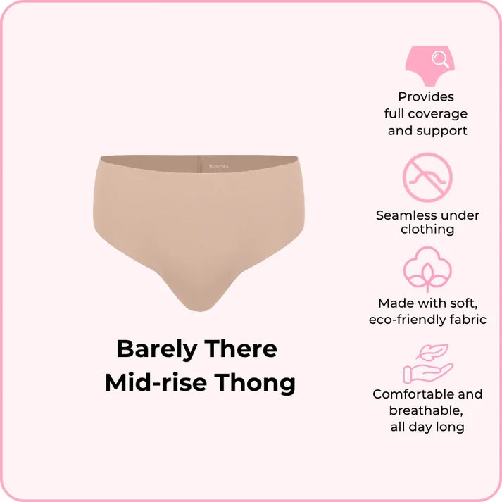 Boomba Barely There Mid-rise Thong