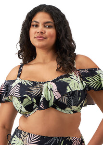 Elomi Plain Sailing Bikini Top - Tropical Retreat