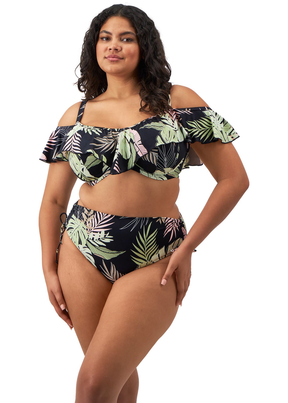 Elomi Adjustable Bikini Brief - Tropical Retreat