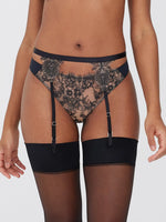 Load image into Gallery viewer, Entice Lace Garter Belt
