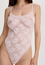 Load image into Gallery viewer, The Lace Rosette Bodysuit
