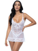 Load image into Gallery viewer, Valentine Lacey Babydoll Set
