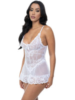 Load image into Gallery viewer, Valentine Lacey Babydoll Set

