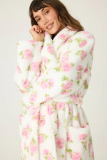 Load image into Gallery viewer, Let's Get Cozy Floral Print Robe by P.J. Salvage
