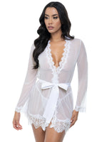 Load image into Gallery viewer, Provence Short Sheer Robe Set
