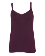 Load image into Gallery viewer, Wild Slumber Lace Trim Jersey Hidden Support Cami

