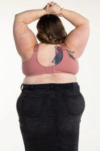Ginger Wireless Smooth Lace Full Coverage Bra by Understance