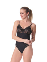 Load image into Gallery viewer, Arianne Stacy Bodysuit - Black
